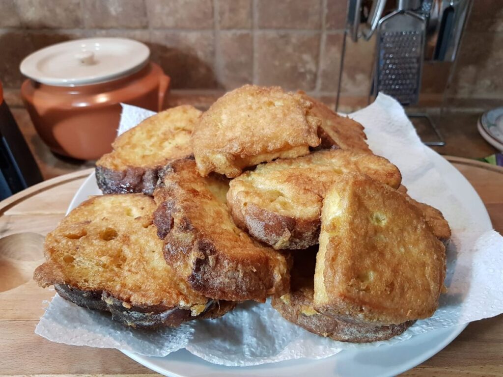 pane raffermo fritto