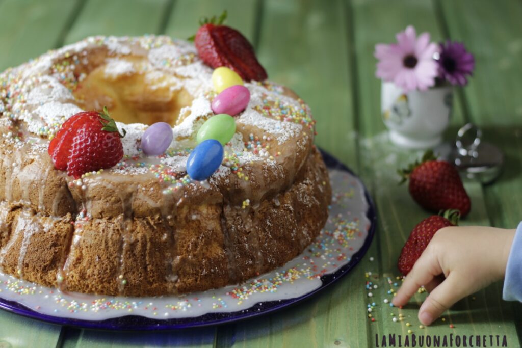 chiffon cake al limone