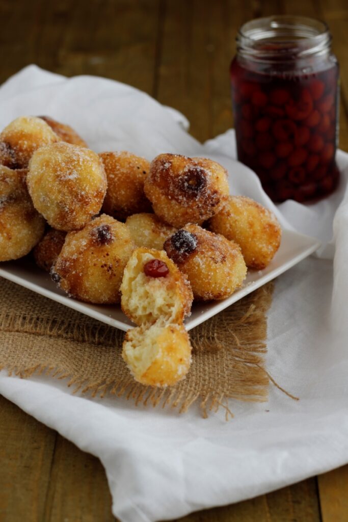 frittelle all'amarena