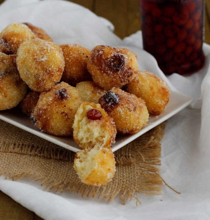 frittelle all'amarena