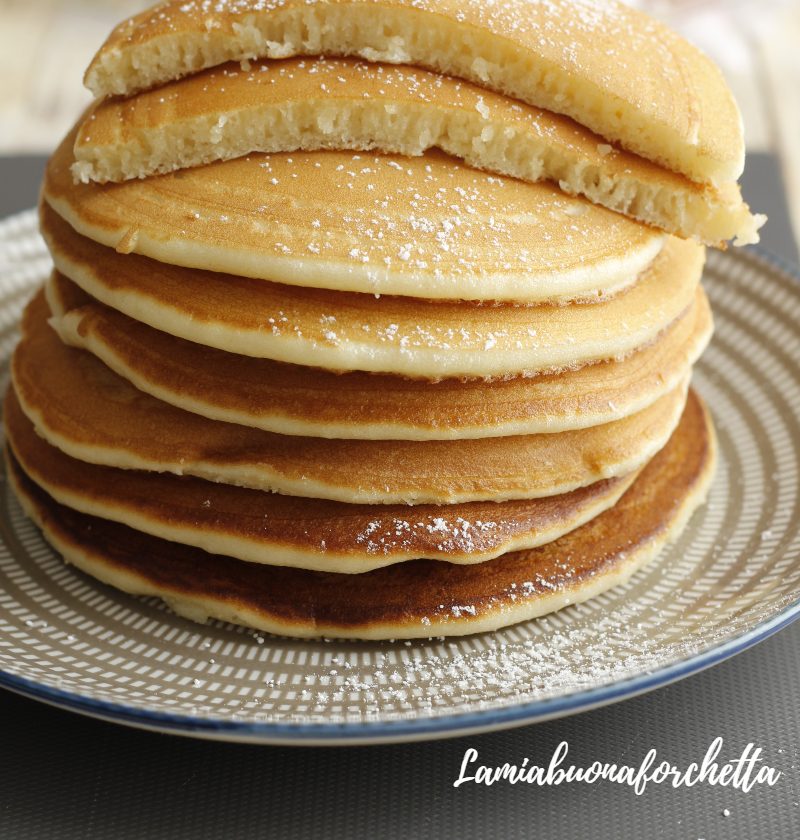 pancakes sofficissimi senza burro