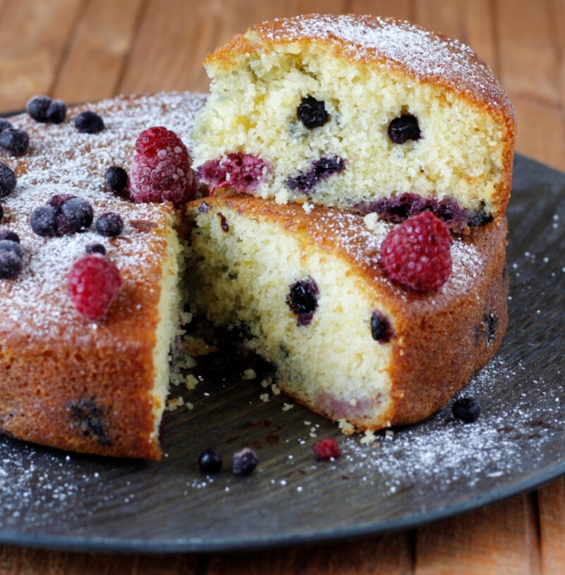 torta ai frutti di bosco