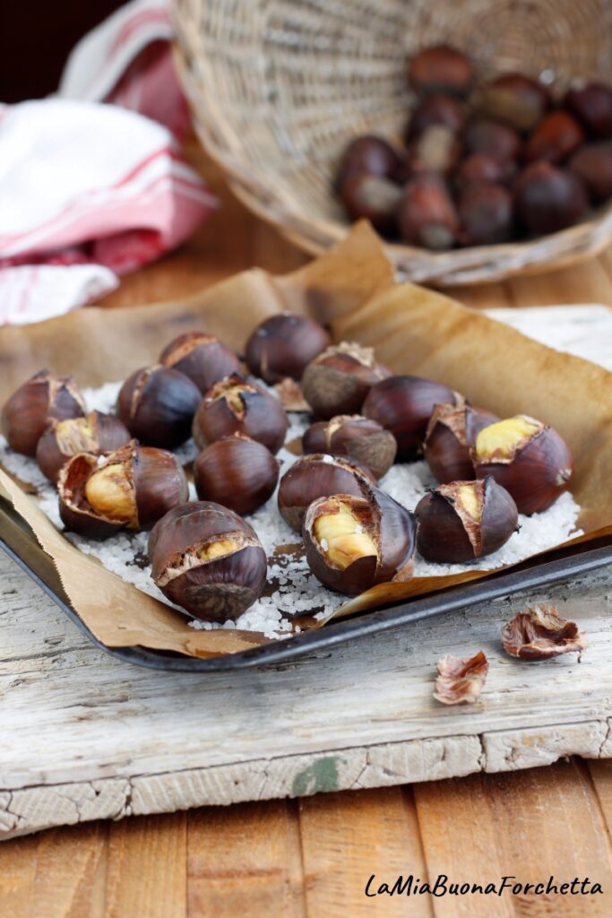 Castagne Al Forno E Il Trucco Per Spellarle Facilmente La Mia Buona Forchetta