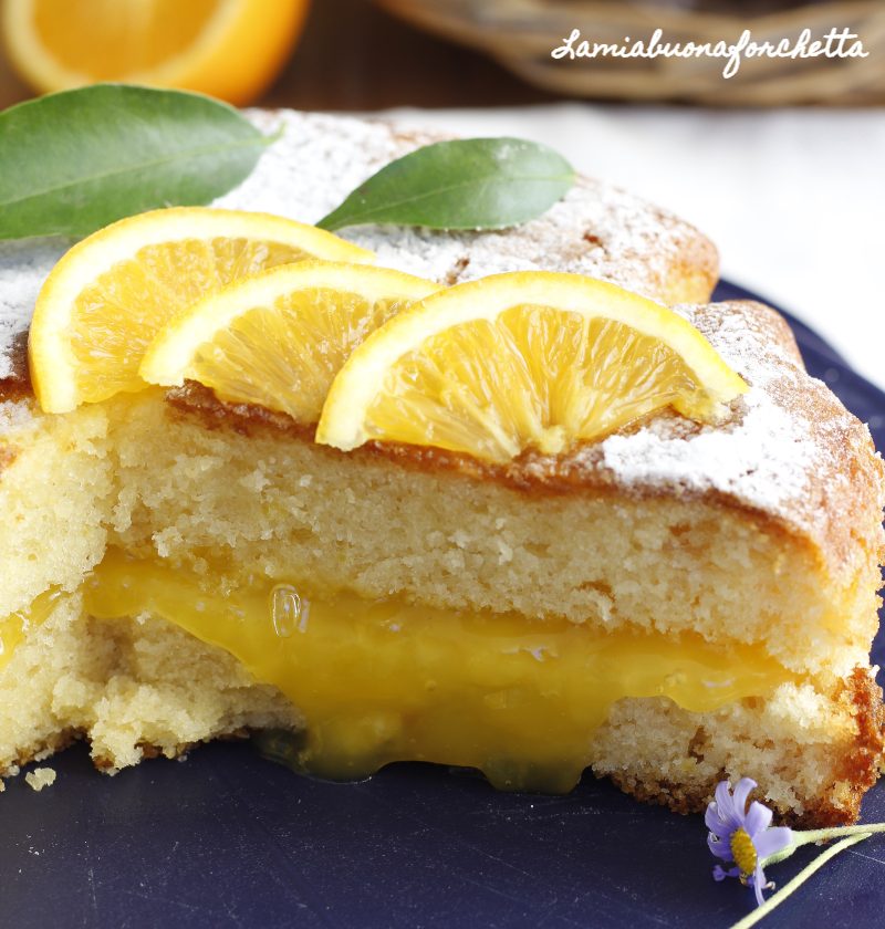 torta orange curd