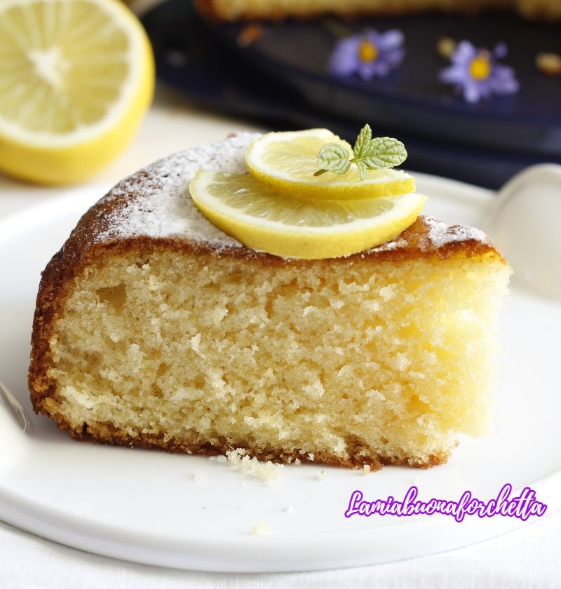 torta al limone