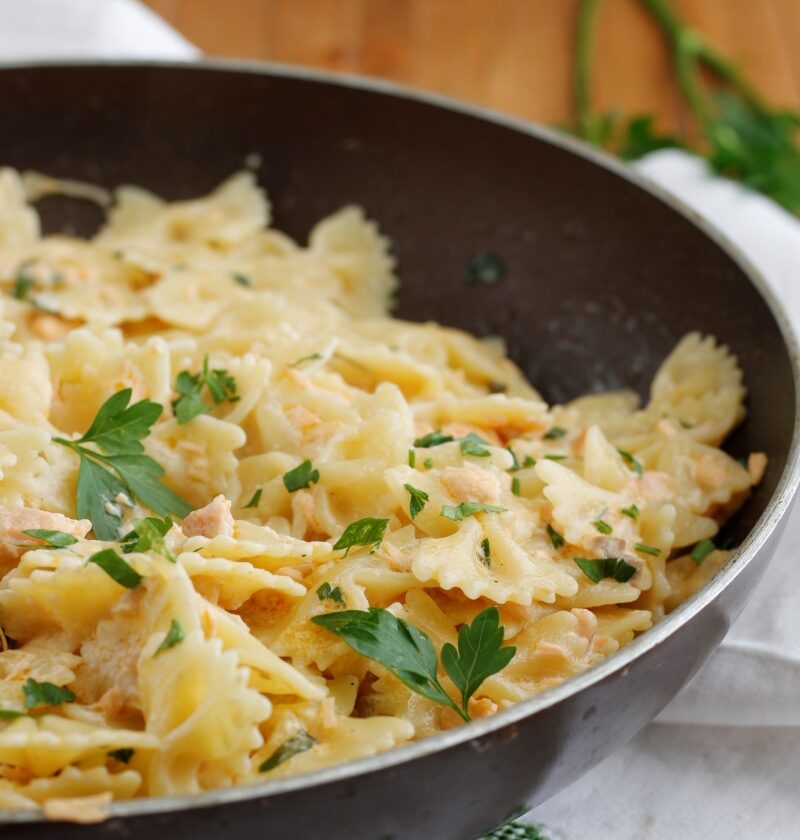 farfalle al salmone