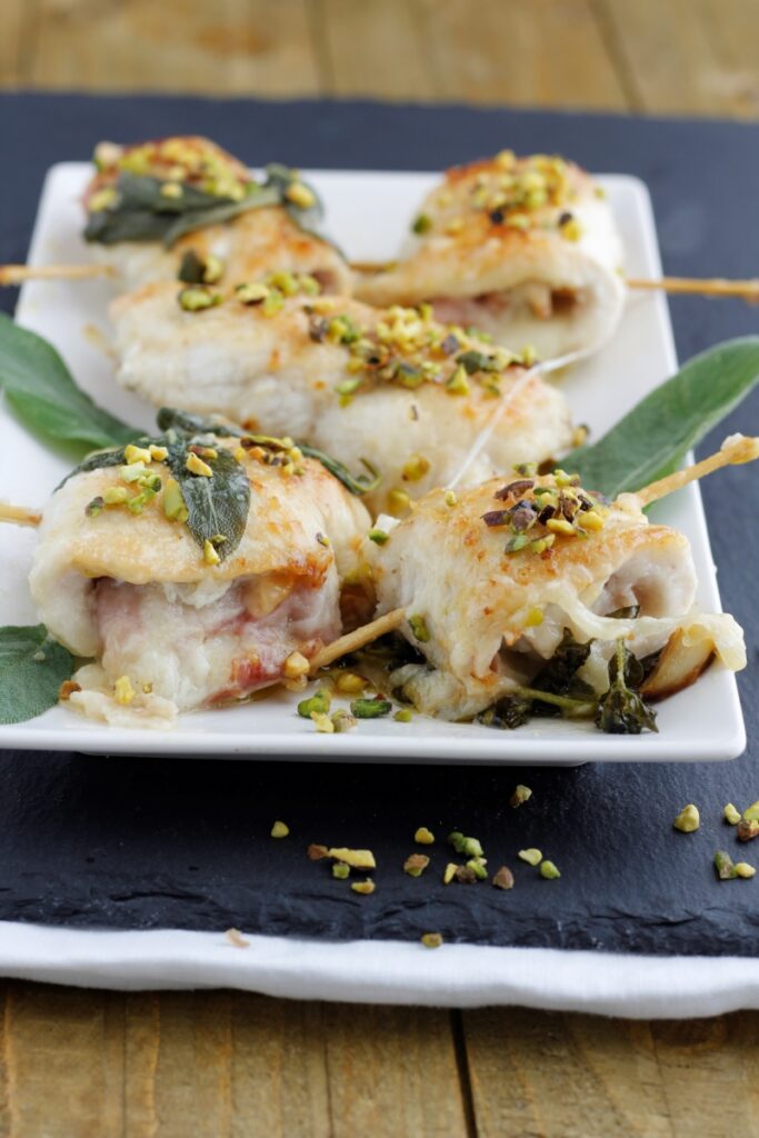 involtini di pollo alla salvia