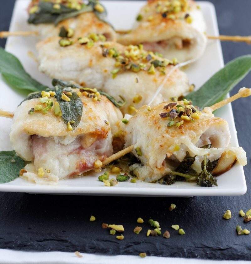 involtini di pollo alla salvia