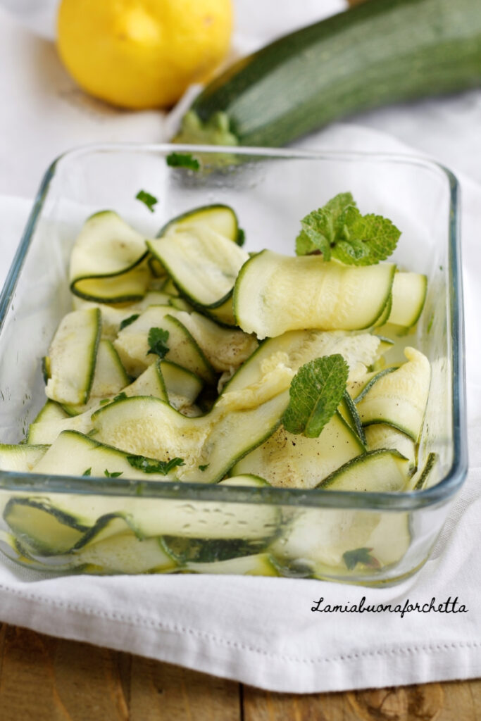 zucchine marinate