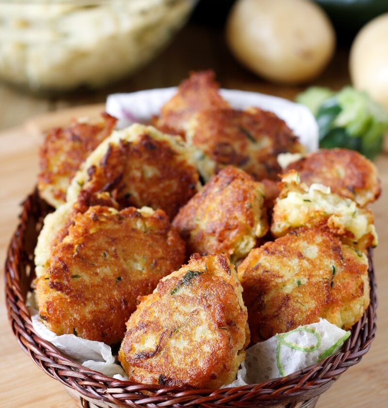 polpette di patate e zucchine