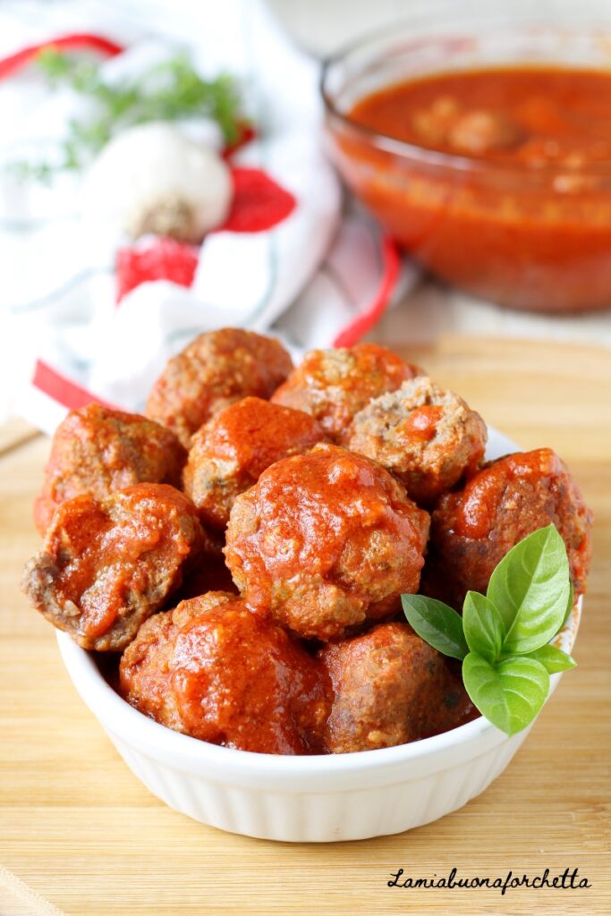 polpette di carne al sugo