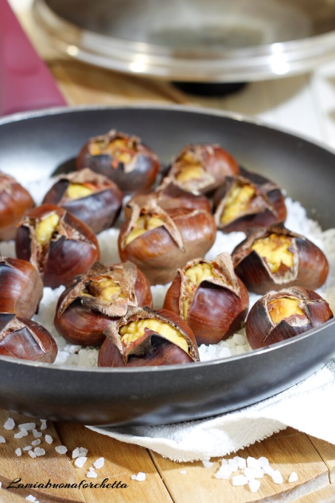 castagne in padella