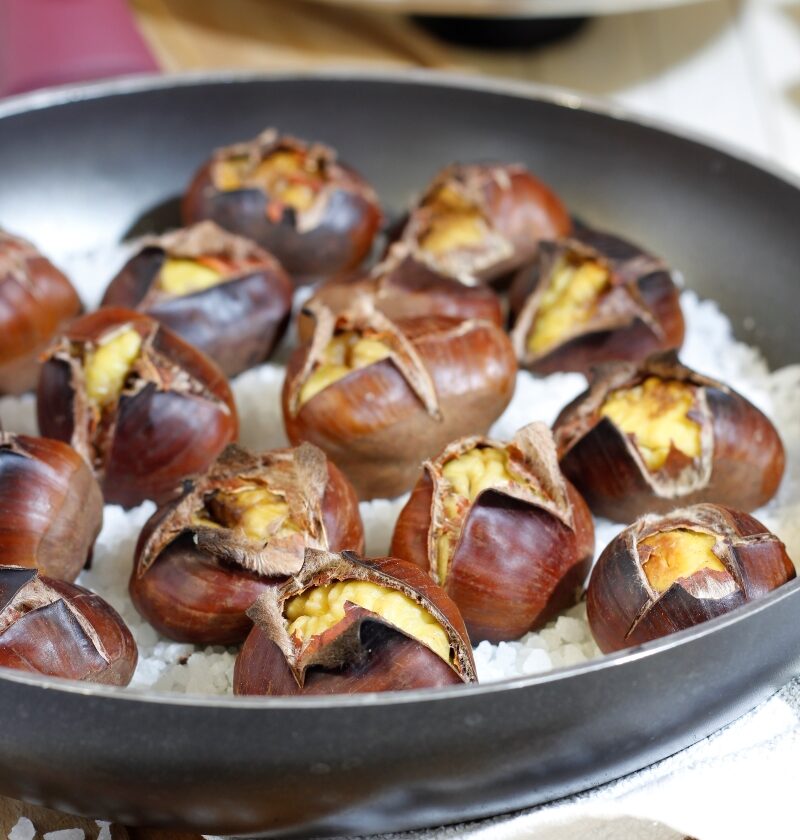 castagne in padella