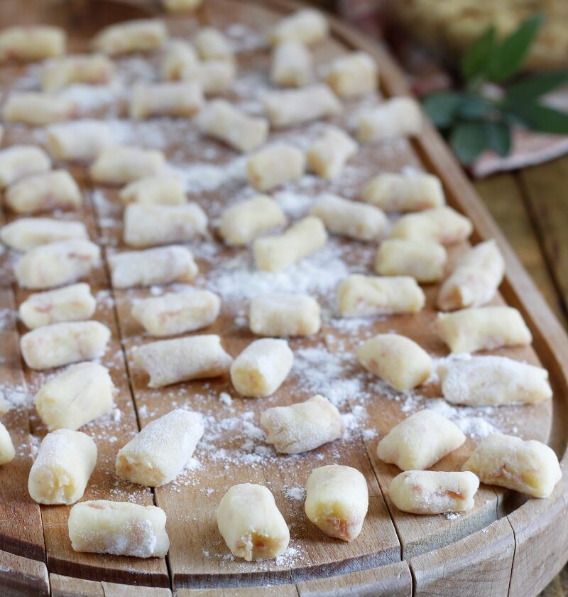 gnocchi al prosciutto crudo