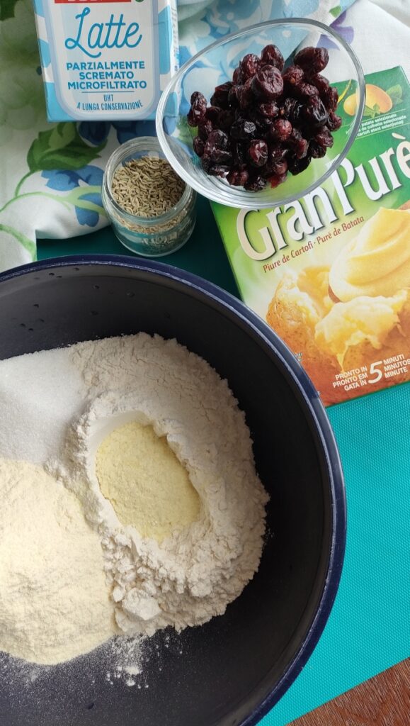 frittelle con fiocchi di patate