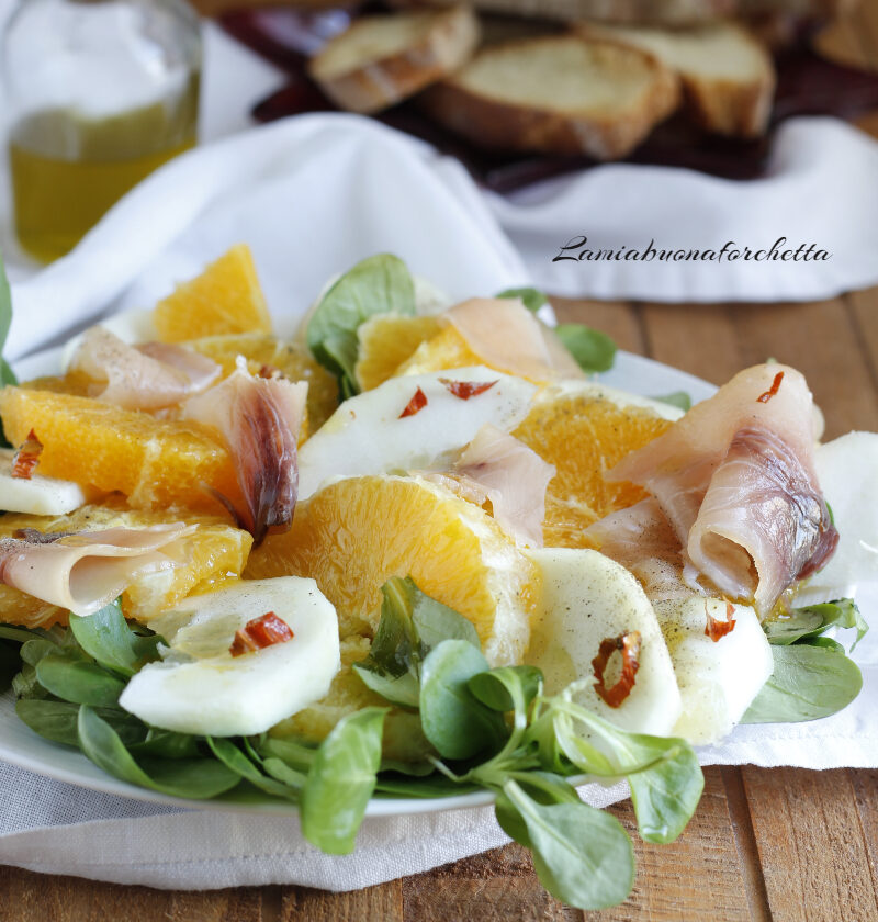 insalata di arance cedro pesce spada