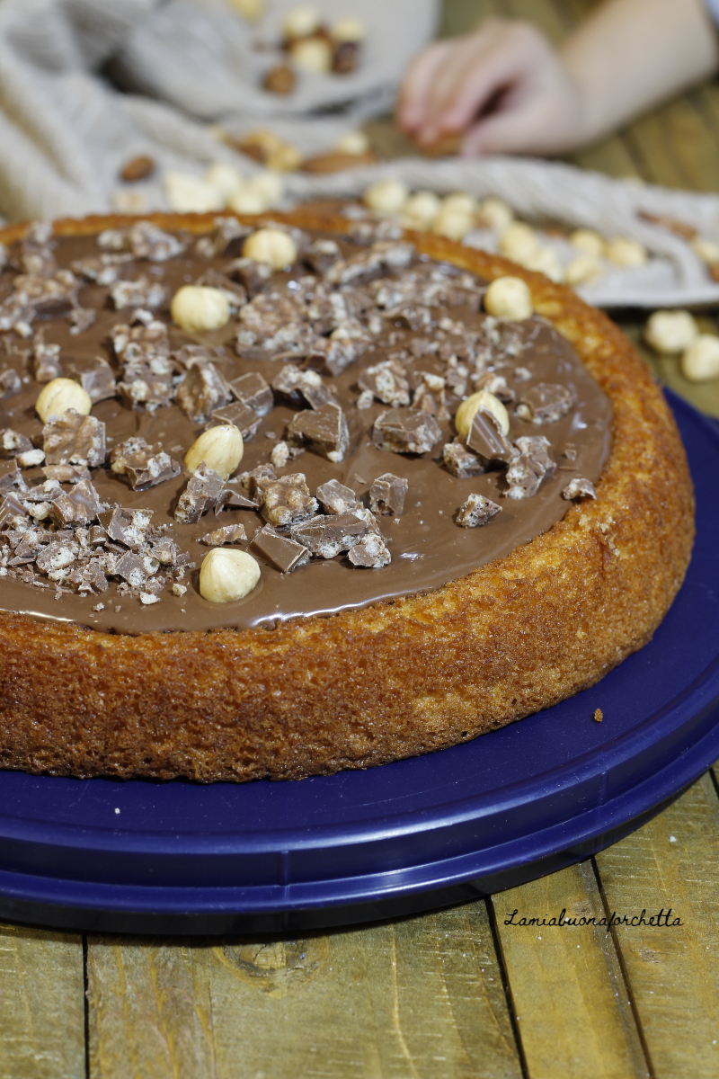 Crostata morbida alla nutella con stampo furbo ...