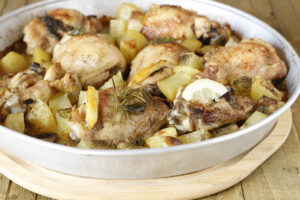 pollo al limone al forno