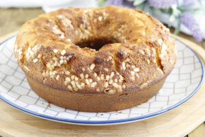 ciambella al cioccolato bianco