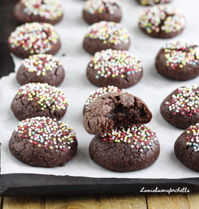 amaretti al cioccolato