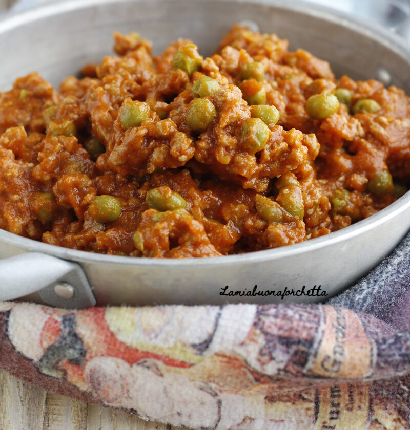 ragù per arancini e rosticc