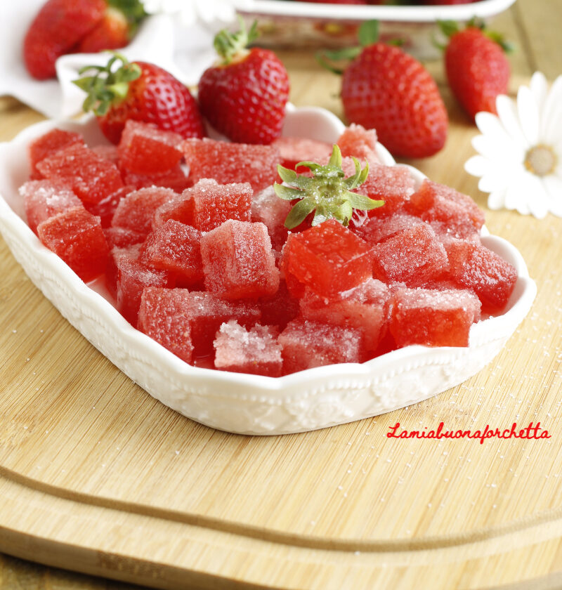 caramelle gelee alla fragola