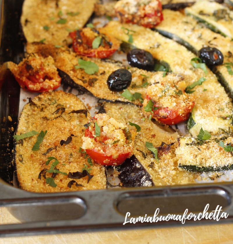 verdure gratinate al forno