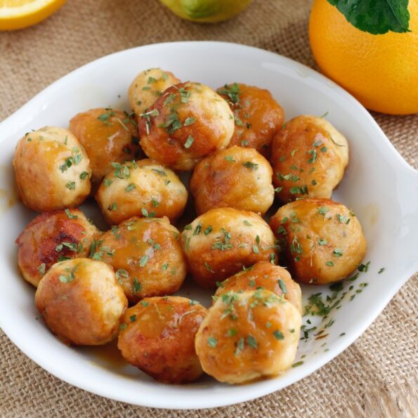 polpette di pollo