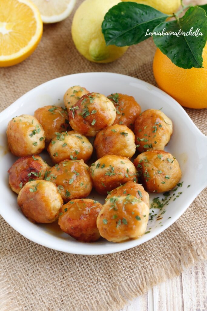 polpette di pollo